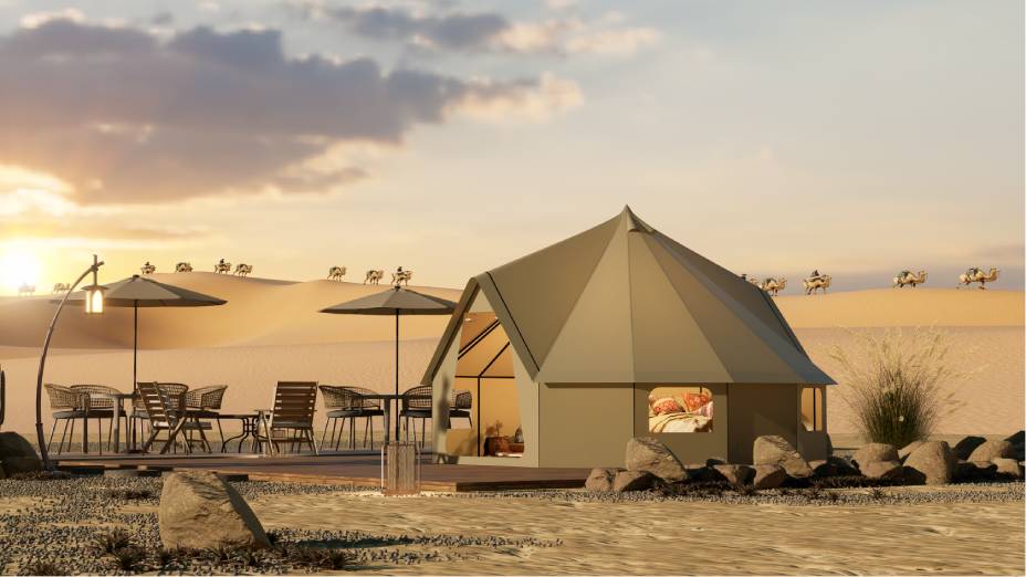 呼伦贝尔露营酒店帐篷厂家